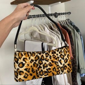 Y2K Cheetah Shoulder Bag
